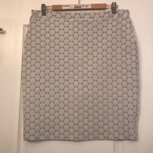 Leota stretch pencil skirt
